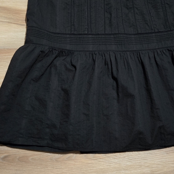 Aritzia Little Moon Black Sleeveless Tiered Midi Sundress Size XL - Picture 6 of 12